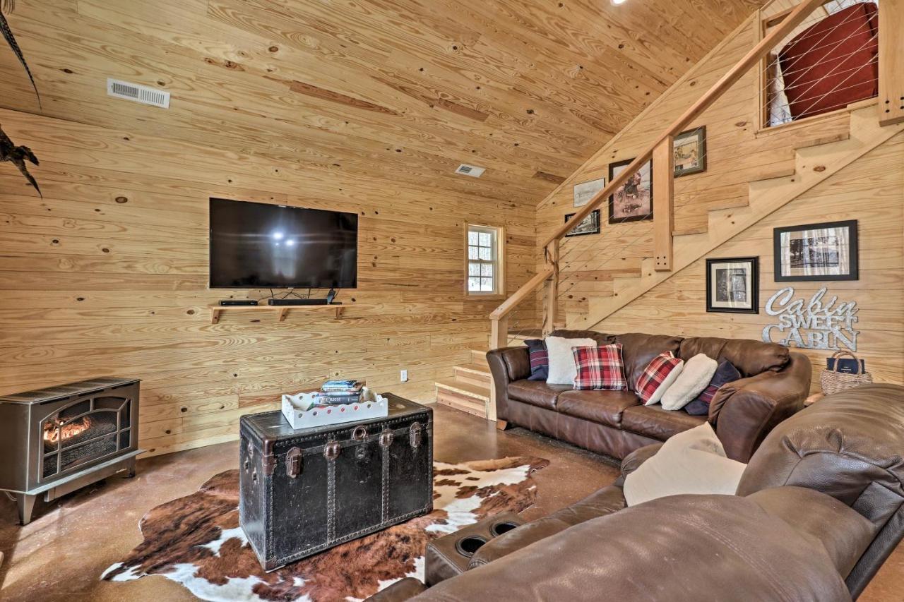 Peaceful Family Cabin On 10 Acres With Game Room! Heflin Zewnętrze zdjęcie